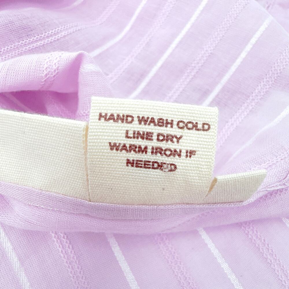 NWOT ALIX of BOHEMIA Winn Lilac Eyelet Shirt - Picture 9 of 12